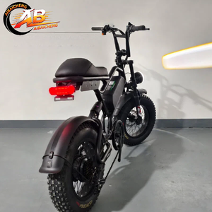 Bicicleta Eléctrica de una Sola Velocidad con Batería de Litio, Motor de 500w, Amortiguación Central, Neumáticos 16*4.0, Alcance de 40km, Resistente al Agua IPX5, Velocidad de 45km/h - Product Image 5