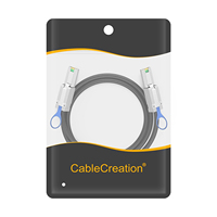 Câble de transfert de données haute vitesse CableCreation Mini SAS SFF-8088 SFF-8088 26 broches 12 Gbit/s pour serveur informatique, RAID, HBA, boîtier JBOD
