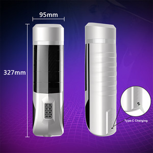 Ully-masturbador automático de manos libres para hombre, dispositivo masturbador masculino eléctrico con vagina realista, máquina de vibración sexual para niños