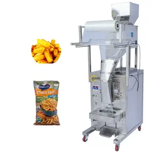 Machine d'emballage scellante de pesage automatique de 10 à 1000g de poudre de noix sel pop-corn cacahuètes chips de pomme de terre