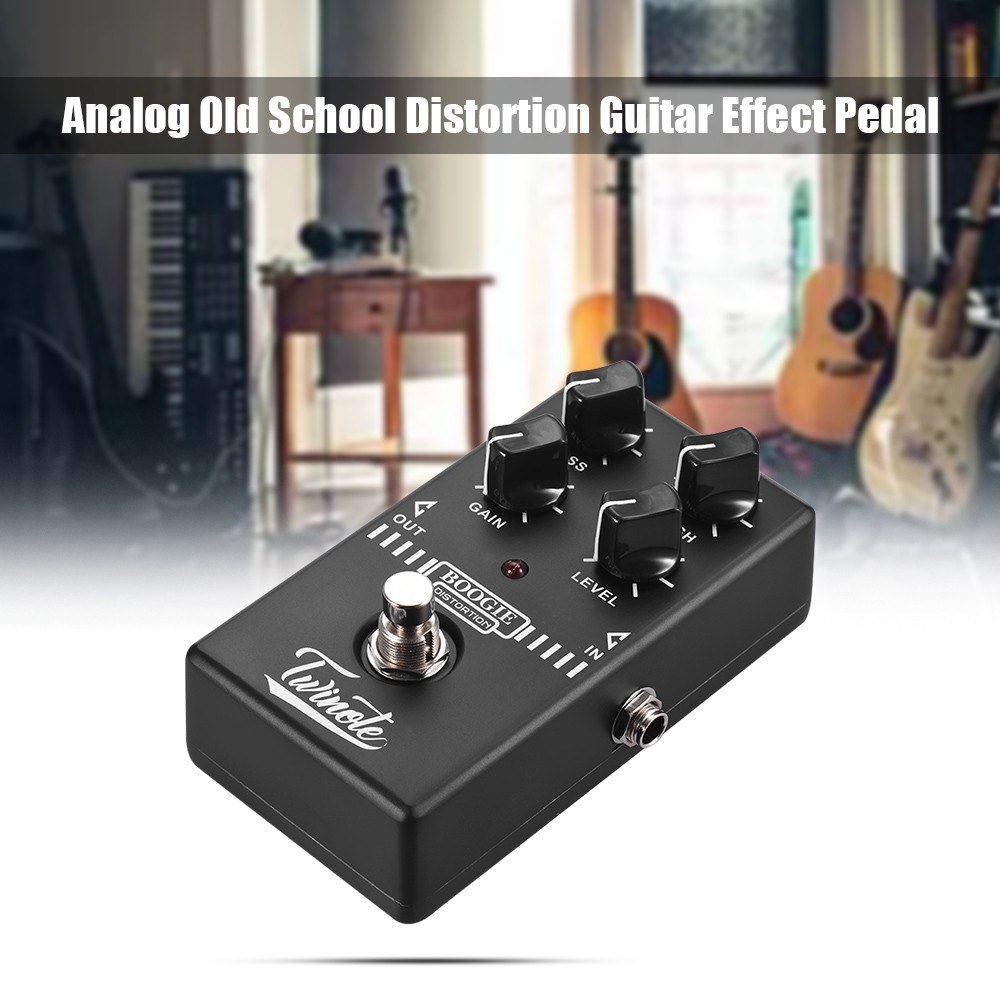 ギター 's effects BOR Twinote BOOGIE DISTORTION Analog Guitar Effect Pedal with