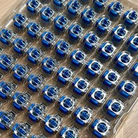 Manette de jeu TMR Hall SYY verte, bleue, jaune pour PS5, PS4, Xbox One, Switch Pro, pièce de rechange pour réparation