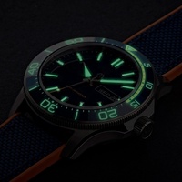 Reloj de Buceo de Lujo para Hombre STC-G10A, Caja de Titanio, Automático, Superluminoso, Resistente al Agua 200M