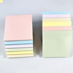 Bloc de Notas Adhesivas Morandi Color, Juego de 12 Libros, 76x76cm, Papelería para Oficina y Estudiantes, 60 Páginas por Libro - Product Image 2