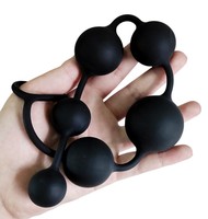 Perles anales pour adultes, jouets sexuels anaux pour débutants et joueurs professionnels, six perles, plug anal, étanche, écologique, marque OEM