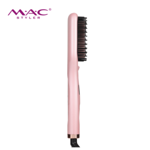 <span class=keywords><strong>Cepillo</strong></span> <span class=keywords><strong>Alisador</strong></span> de Cabello MAC Ion Keratin Protect 480 ° Herramienta de peinado y alisado de un solo paso con pantalla LCD digital y calentamiento cerámico - Product Image 3