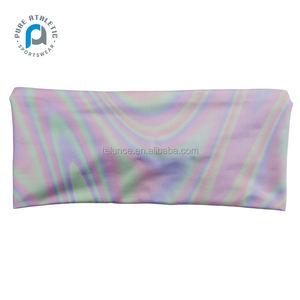 رباط رأس نسائي مخصص كاجوال مريح رياضي للركض واللياقة البدنية عقال للرياضة في الهواء الطلق ، بوليستر سباندكس - Product Image 2