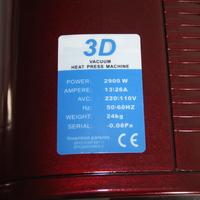 Machine d'impression par sublimation 3D Topjlh, presse à chaleur sous vide par sublimation 3D, machine électrique multifonctionnelle, récipient sous pression de 25 bars