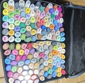 Biểu Tượng Tùy Chỉnh Iers Tip Kép Rượu Đánh Dấu 200 Màu Sắc Vĩnh Viễn Đánh Dấu Bộ - Product Image 1