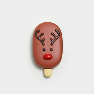 Autocollants magnétiques de Noël pour réfrigérateur, petits cadeaux, décorations de réfrigérateur mignonnes de dessins animés, DIY Père Noël et flocons de neige - Product Image 6