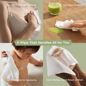Toallitas Húmedas Desechables para Bebés a Bajo <span class=keywords><strong>Precio</strong></span>, Toallitas Dentales para Bebés, Toallitas Suaves para Recién Nacidos, Toallitas Personalizables para Bebés - Product Image 2