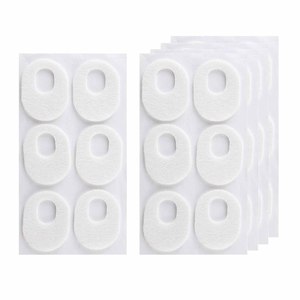 5 hojas de almohadillas de cojín de maíz removedor de callos de pie con protector de dedo ovalado almohadilla de callos conveniente eliminación de callos - Product Image 4