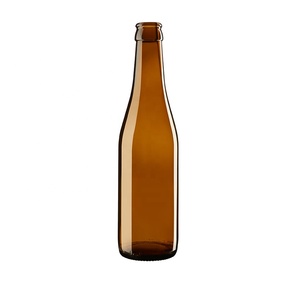 Precio de fábrica 330ml Botellas de cerveza de jengibre ámbar Botella de cerveza de vidrio ámbar Botella de cerveza Shandong Alta calidad - Product Image 2