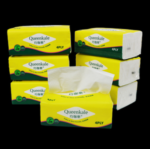 Pañuelos faciales de 4 capas, 100% pulpa de madera virgen, para uso doméstico, venta al por mayor, se proporcionan muestras gratuitas - Product Image 6