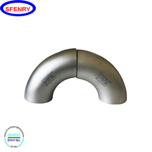 Tiêu Chuẩn Sfenry <span class=keywords><strong>ASME</strong></span> <span class=keywords><strong>B16.9</strong></span> <span class=keywords><strong>Titanium</strong></span> ASTM B363 GR WPT1 WPT2 WPT3 90 Độ Elbow - Product Image 3