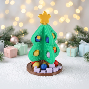 3D Printed PLA <b>Christmas</b> Tree Ornament with <b>Small</b> Train <b>Decoration</b> Trendy Toy Gift - Product Image 2