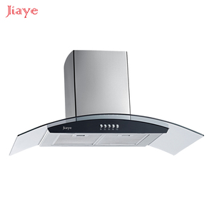 Campana <span class=keywords><strong>de</strong></span> Cocina Curva <span class=keywords><strong>de</strong></span> Vidrio <span class=keywords><strong>de</strong></span> 900 mm <span class=keywords><strong>de</strong></span> Alta Calidad al por Mayor con Filtro <span class=keywords><strong>de</strong></span> Aluminio o Acero, Control Táctil o Sensor Manual - Product Image 1
