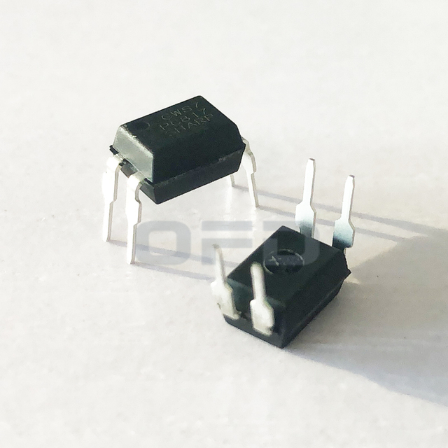 PC817C DIP-4 Photocoupler Through Hole Integrated Circuit MCU Transistor IC DIP 4pin General Purpose Photocoupler PC817C