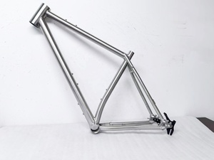 Oferta Especial: Cuadro de Bicicleta de Titanio OEM 700C con Diseño de Acopladores S&S, Transmisión por Correa, Desviador y Patillas Deslizantes <span class=keywords><strong>Rohloff</strong></span> para Ciclismo en Gravel - Product Image 3