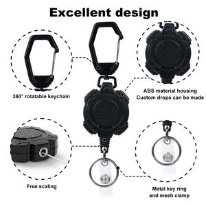 Deyikey 10,000พวงกุญแจแบบหดได้ + รีเป่าดิมเพสท์ต้านทานสาย80ซม. และพวงกุญแจ - Product Image 4