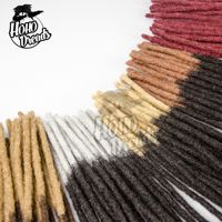 Jiffy Hair 100% afro crépus cheveux humains dreadlocks Real locs cheveux humains Styles de dreads crépus faits à la main pour hommes