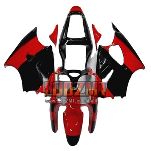 Corps d'injection pour KAWASAKI <span class=keywords><strong>NINJA</strong></span> ZX 6R <span class=keywords><strong>636</strong></span> ZX636 ZX6R 00 rouge noir 01 02 37No.145 ZX-<span class=keywords><strong>636</strong></span> 600CC ZX-6R 2000 2001 <span class=keywords><strong>2002</strong></span> Carénages - Product Image 1