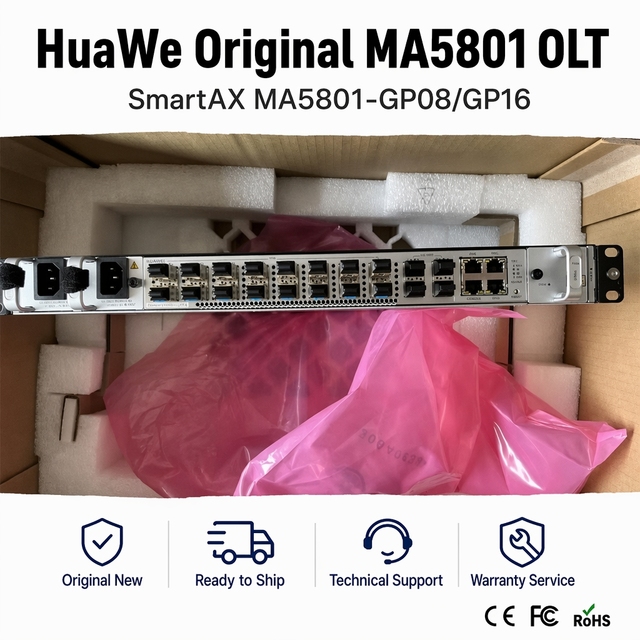 Huawe Original MA5801-GP04 SmartAX MA5801-FL16  MA5801-GP16 MA5801-GP08 OLT