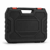 Kit d'outils multifonctionnels, ensemble d'outils de réparation générale de 43 pièces avec boîte en plastique pour projets de bricolage