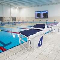PIKES Planche de saut professionnelle en acier inoxydable et fibre de verre pour piscine, réglable en une seule étape, antidérapante, pour entraînement compétitif 1