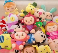 OEM Grue Anime Ours en peluche Jouet en peluche Vente à Chaud Mignon Personnage de Dessin Animé Super Doux Peluche PP Coton Maille de Remplissage pour Anniversaires