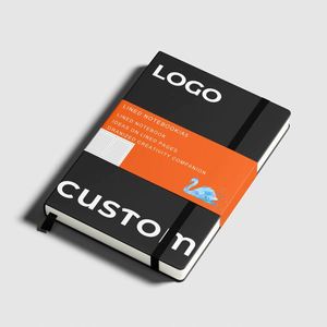 High Quality Cheap Black Hardcover Pu Leather Thread Sewing Bound Customizable Journals <b>Notebooks</b> A5 <b>Lined</b> Wholesale - Product Image 1