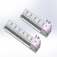 Blocs de boîtier entièrement métalliques pour roulements, engrenages de boîte de vitesses, crémaillères, rails de guidage - Collecteur de débris métalliques anti-poussière pour pompe à moteur 10 kW 220V/380V