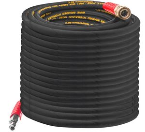 Manguera rociadora de alta presión para lavado de coches con alambre de acero HDPE de goma profesional de 50m al por mayor - Product Image 5