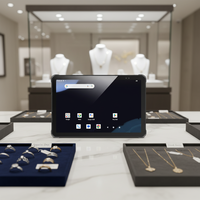 Tablette industrielle Chainway P100 avec écran HD de 10,95 pouces, Android 14, PDA, IP67, 5G, NFC, RFID, lecture de codes-barres longue portée, IP67
