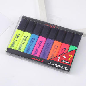 Nouveautés : Marqueur <span class=keywords><strong>surligneur</strong></span> de couleur sûre pour croquis et contours, idéal pour les fournitures scolaires d'art - Product Image 1
