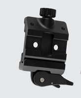 Adaptateur de base interchangeable 3 emplacements en alliage d'aluminium, plaque universelle pour trépied, dégagement rapide, léger, sécurité, tir, chasse, Arca