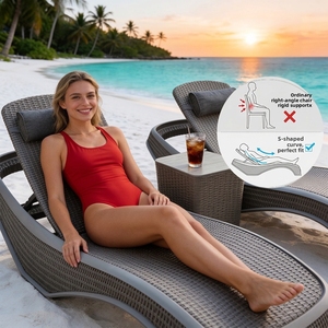 <span class=keywords><strong>Chaise</strong></span> <span class=keywords><strong>longue</strong></span> de <span class=keywords><strong>piscine</strong></span> <span class=keywords><strong>en</strong></span> <span class=keywords><strong>plastique</strong></span> pour hôtel, spa, plage et extérieur - Product Image 2