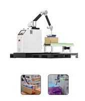 Paletizador Robótico Automático de 10 kg y 20 kg, Paletizador Robótico Portátil para Cajas, Bolsas y Cartones, Máquina Apiladora