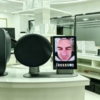 Dispositivo de Análisis Facial 3D con IA, Detector de Arrugas Avanzado, Medición de Humedad y Simulación de Envejecimiento, Equipo de Salón