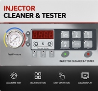 Máquina de Prueba de Inyectores de Combustible Automática IMT-200N con Pantalla LED de 4 Dígitos, Drenaje Eléctrico de Aceite, Múltiples Modos de Prueba y Limpieza Ultrasónica