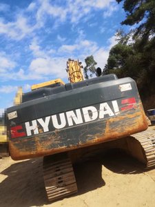 Pelle multifonction sur chenilles originale de la Corée Hyundai 215VS Moteur Yanmar d'occasion à haut rendement en bon état Vente - Product Image 3