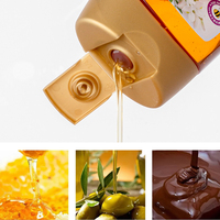 Bouteille de miel en plastique inversée avec bouchon à clapet, 250g, 500g, 1000g, en PET, pour emballage inversé, vente en gros usine