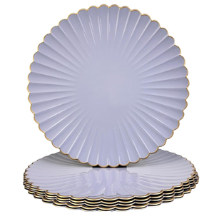 Assiette de service en métal la plus tendance d'Inde – Achetez une assiette décorative en métal extra large pour la table - Product Image 4