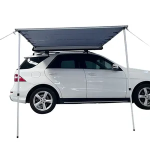 Car Awning Tent 2.5x2M Car Side Cabin Awning Tent Camping Wind Shield 4WD Pull Out