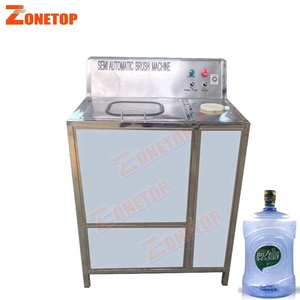 Opération simple à petite échelle Type manuel 19 <span class=keywords><strong>litres</strong></span> 20l 5 gallons Machine à brosse de lavage de bouteilles - Product Image 1