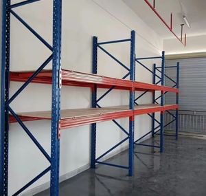 Estanterías Metálicas Resistentes para Paletas, Alta Capacidad de Carga, Estructura de Doble Viga en C, Diseño de Múltiples Niveles, Dimensiones Personalizadas, Precio de Fábrica - Product Image 1