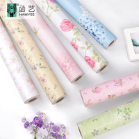 Fabricant de papier peint floral autocollant pour décoration d'intérieur pour bébé fille