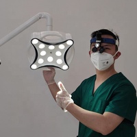 MICARE JD1700 lampe chirurgicale à tête unique montée au plafond Mini lampe lumière froide lampe chirurgicale sans ombre
