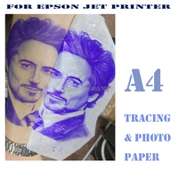 PUNK papier de transfert de tatouage thermique professionnel en carbone pochoir copieur feuilles taille A4 500 pièces/sac pour la formation permanente au maquillage