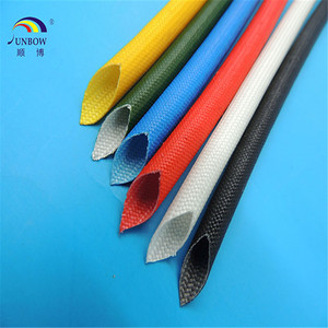 Gaine isolante <span class=keywords><strong>électrique</strong></span> générale en fibre de verre tressée avec revêtement extérieur en silicone, <span class=keywords><strong>prix</strong></span> usine - Product Image 2